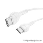 Cable USB C to USB C Hoco PD 60W 1 m X37 white