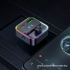 HOCO Pole E81 – 30W PD autós töltő FM transmitterrel és digitális kijelzővel