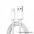 WiWU - Classic Series Data Cable Wi-C006 USB A to Lightning 2,4A - white