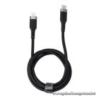 WiWU - Platinum Series USB-C – Lightning kábel 1,2 m – 30W gyorstöltés, fonott kivitel