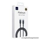 WiWU - Platinum Series USB-C – Lightning kábel 1,2 m – 30W gyorstöltés, fonott kivitel