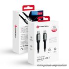 Cable USB C to USB C Forcell F-Energy QC4.0 PD 5A 240W Cafule 1,2 m C263 black