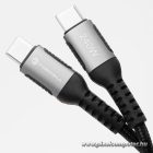 Cable USB C to USB C Forcell F-Energy QC4.0 PD 5A 240W Cafule 1,2 m C263 black