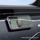 HOCO Magnetic Car Holder – Stabil mágneses autós tartó műszerfalra, MagSafe kompatibilitással