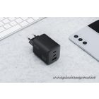 Phone charger Blue Star GaN 2 x USB C + USB A QC4.0 PD 4A 65W VT-43 black