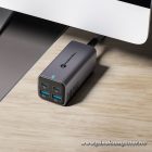 Desktop charger Forcell F-Energy GaN III 2 x USB C + 2 x USB A QC4.0 PD 5A 100W VT-49 gray