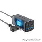 Desktop charger Forcell F-Energy GaN III 2 x USB C + 2 x USB A QC4.0 PD 5A 100W VT-49 gray