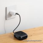 Powerbank compatible with MagSafe Forcell F-Energy F10K5 PD3.1 QC3.0 3A 22,5W 10000 mAh compatible with Apple Watch black