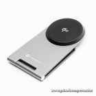 Wireless charger Forcell F-Energy Flip Charge USB C Qi2 15W compatible with MagSafe silver 0INT