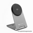 Wireless charger Forcell F-Energy Flip Charge USB C Qi2 15W compatible with MagSafe silver 0INT