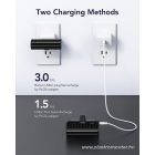 Powerbank Veger PlugOn (W0558) PD QC3.0 3A 20W 5000 mAh with a built-in connector Type C czarny