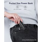 Powerbank Veger PlugOn (W0558P) PD QC3.0 2,4A 20W 5000 mAh with a built-in connector Lightning black