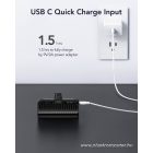 Powerbank Veger PlugOn (W0558P) PD QC3.0 2,4A 20W 5000 mAh with a built-in connector Lightning black