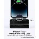 Powerbank Veger PlugOn (W0558P) PD QC3.0 2,4A 20W 5000 mAh with a built-in connector Lightning black