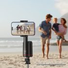 HOCO mobile phone holder 360 degree with auto face tracking K23 black
