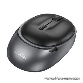 Wireless mouse Hoco 2,4G 1600 dpi GM34 black metal gray