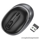 Wireless mouse Hoco 2,4G 1600 dpi GM34 black metal gray