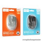 Wireless mouse Hoco 2,4G 1600 dpi GM34 black metal gray