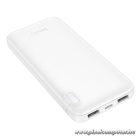 HOCO J128 – 10000mAh nagy kapacitású, ultravékony power bank két USB-A kimenettel