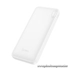 HOCO J128 – 10000mAh nagy kapacitású, ultravékony power bank két USB-A kimenettel