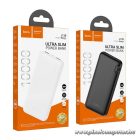 HOCO J128 – 10000mAh nagy kapacitású, ultravékony power bank két USB-A kimenettel