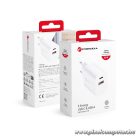 Phone charger Forcell F-Energy USB C + USB A QC4.0 PD 3A 35W TFK-TC-35WPD white