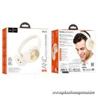 Wireless headphones Hoco ANC W54 milky white