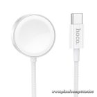 Wireless charger Hoco 2,5W USB C compatible with Apple Watch and Samsung Watch CW59 white