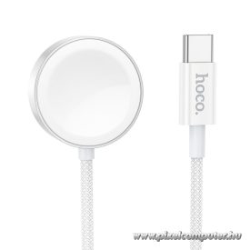   Wireless charger Hoco 2,5W USB C compatible with Apple Watch and Samsung Watch CW59 white