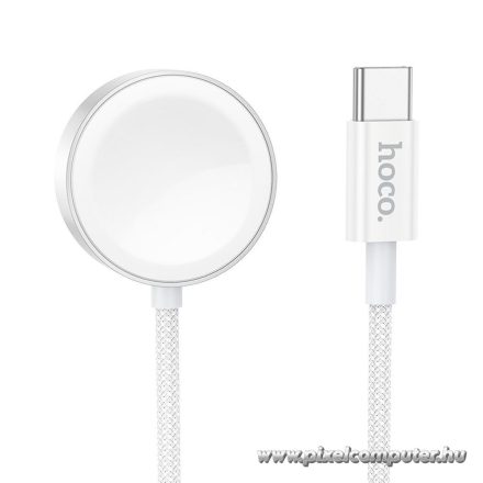 Wireless charger Hoco 2,5W USB C compatible with Apple Watch and Samsung Watch CW59 white