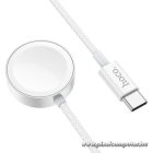 Wireless charger Hoco 2,5W USB C compatible with Apple Watch and Samsung Watch CW59 white