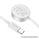 Wireless charger Hoco 2,5W USB C compatible with Apple Watch and Samsung Watch CW59 white