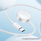 Wireless charger Hoco 2,5W USB C compatible with Apple Watch and Samsung Watch CW59 white