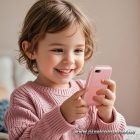 Smartphone for kids Hoco 2,8" 2G Y102 pink