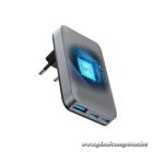 Phone Charger Forcell F-Energy Ultra Slim GaN III 2 x USB C + USB A QC4.0 PD 4A 65W VT-47 gray 0INT