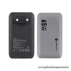 Phone Charger Forcell F-Energy Ultra Slim GaN III 2 x USB C + USB A QC4.0 PD 4A 65W VT-47 gray 0INT