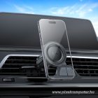 Magnetic car phone holder compatible with Magsafe Hoco air vent H56 black