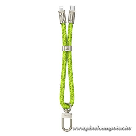 HOCO GH5 USB-C – Lightning kábel és nyakpánt – PD 20W, 22 cm