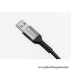 Cable USB A to USB C Forcell F-Energy QC4.0 3A 66W Cafule 2 m C256 black
