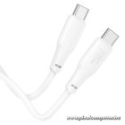 Cable USB C to USB C Hoco 3A 100W 1 m X93 white