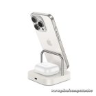 HOCO CQ16B 2 az 1-ben Vezeték Nélküli Töltő – 30W, Telefon + TWS Fülhallgató, USB-C