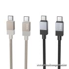 Hoco X110 USB-C – USB-C gyorstöltő kábel 60 W 1 m – Power Delivery és Quick Charge 3.0 támogatással