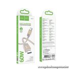 Hoco X110 USB-C – USB-C gyorstöltő kábel 60 W 1 m – Power Delivery és Quick Charge 3.0 támogatással