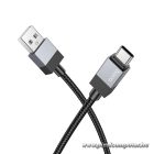 HOCO X110 USB-A – USB-C kábel – 3A, 1 m, nylon fonat