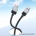 HOCO X110 USB-A – USB-C kábel – 3A, 1 m, nylon fonat