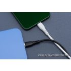 Cable USB A to USB C Blue Star 3A 60W ECO 1 m PJ68-25-3 black