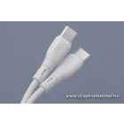 Blue Star USB-C – USB-C Kábel – 60W, 3A, 1 m, Fehér (PJ73-13-3 ECO)