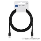 Cable USB C to USB C Blue Star 3A 60W ECO 1 m PJ73-13-3 black
