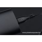 Cable USB C to USB C Blue Star 3A 60W ECO 1 m PJ73-13-3 black