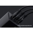 Cable USB C to USB C Blue Star 3A 60W ECO 1 m PJ73-13-3 black